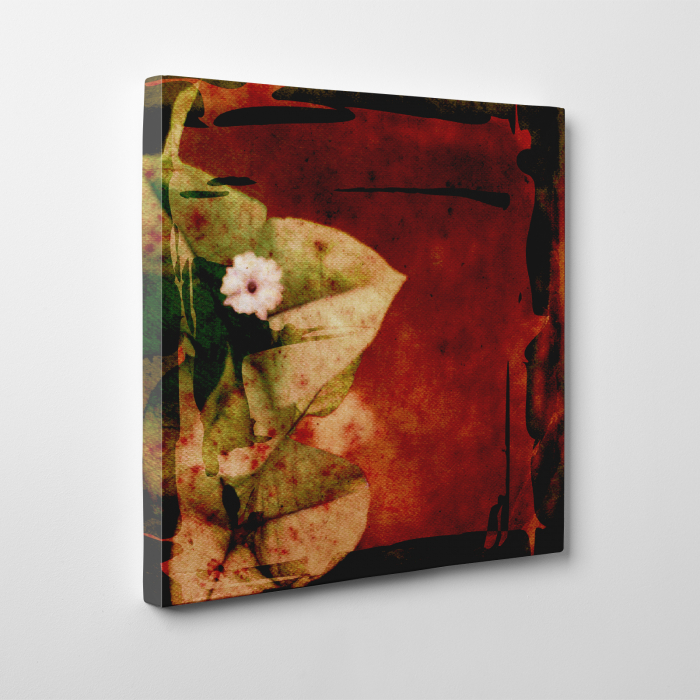 Tablou canvas floral, Vintage Fabric [5]