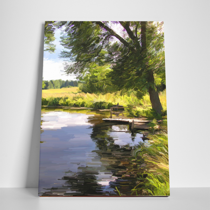 Tablou canvas natura, Silent Lake [3]