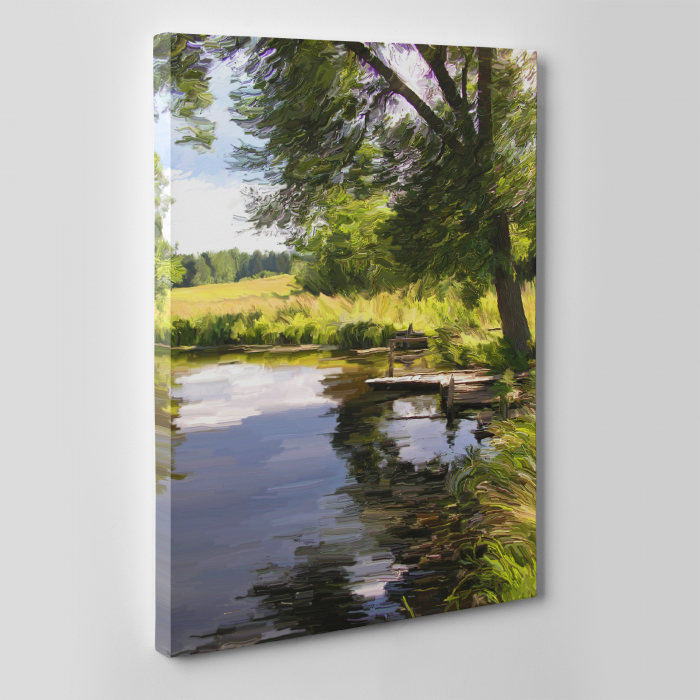Tablou canvas natura, Silent Lake [2]