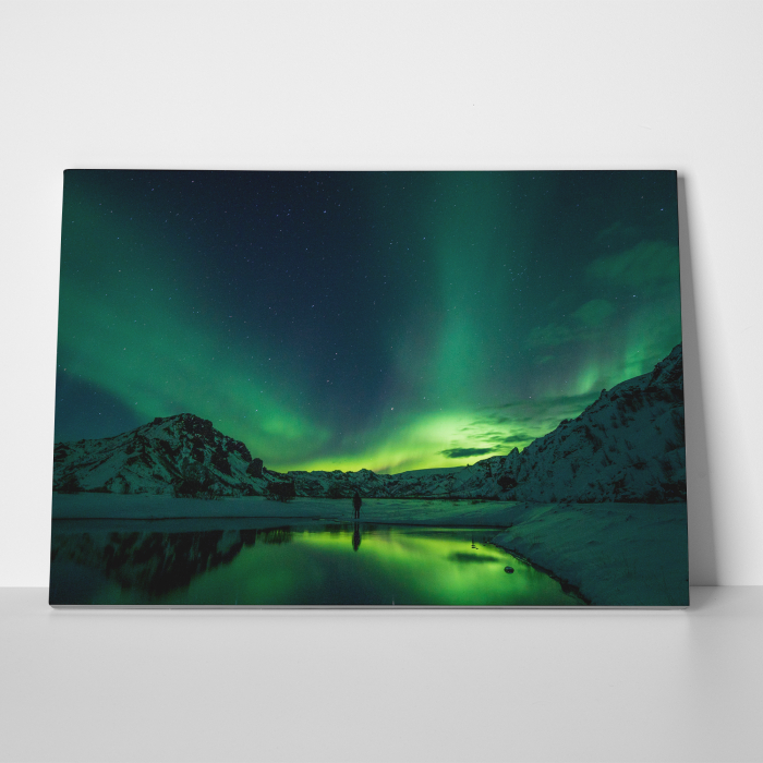 Tablou canvas, peisaj natura, Aurora boreala [2]