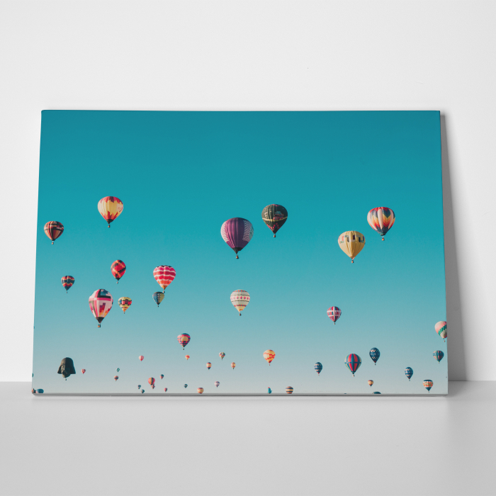 Tablou canvas, peisaj natura, Baloane cu aer cald [2]