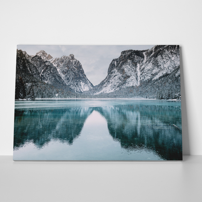 Tablou canvas, peisaj natura, Lac montan [2]