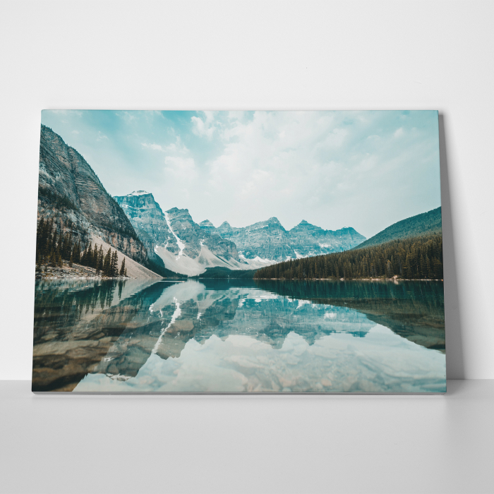 Tablou canvas, peisaj natura, Oglindire in lac [2]