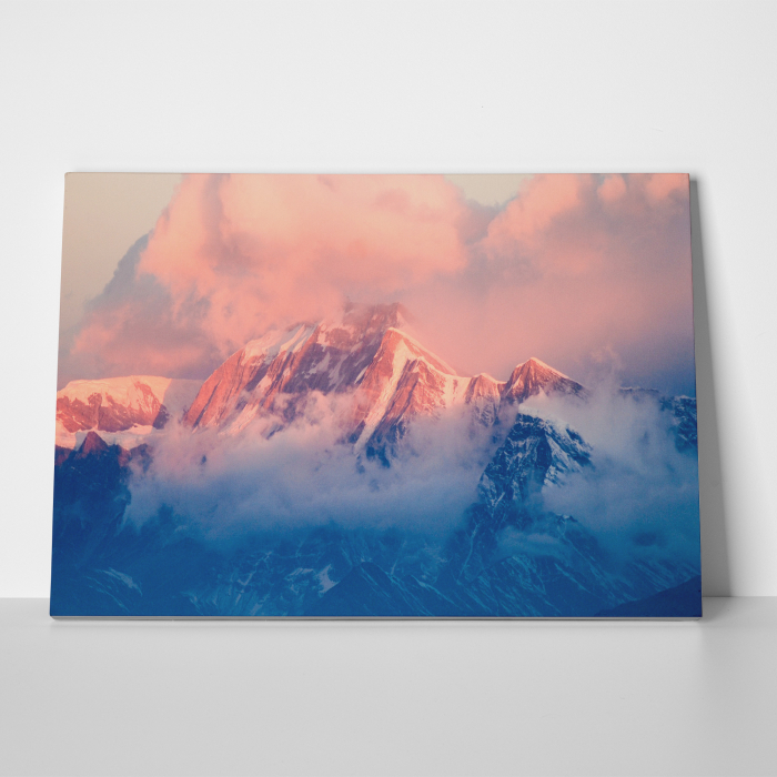 Tablou canvas, peisaj natura, Varfuri inghetate [2]