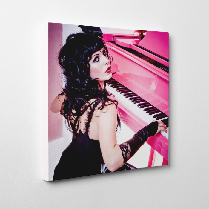 Tablou canvas people, Pink Piano Girl [2]