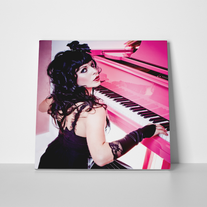 Tablou canvas people, Pink Piano Girl [3]
