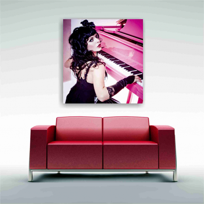 Tablou canvas people, Pink Piano Girl [4]
