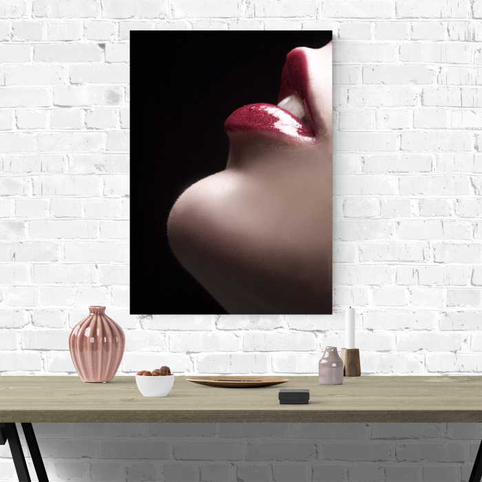 Tablou canvas people, Red Lips [4]