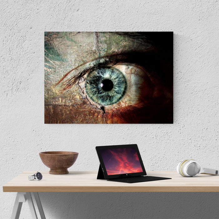 Tablou canvas people, The eye [4]