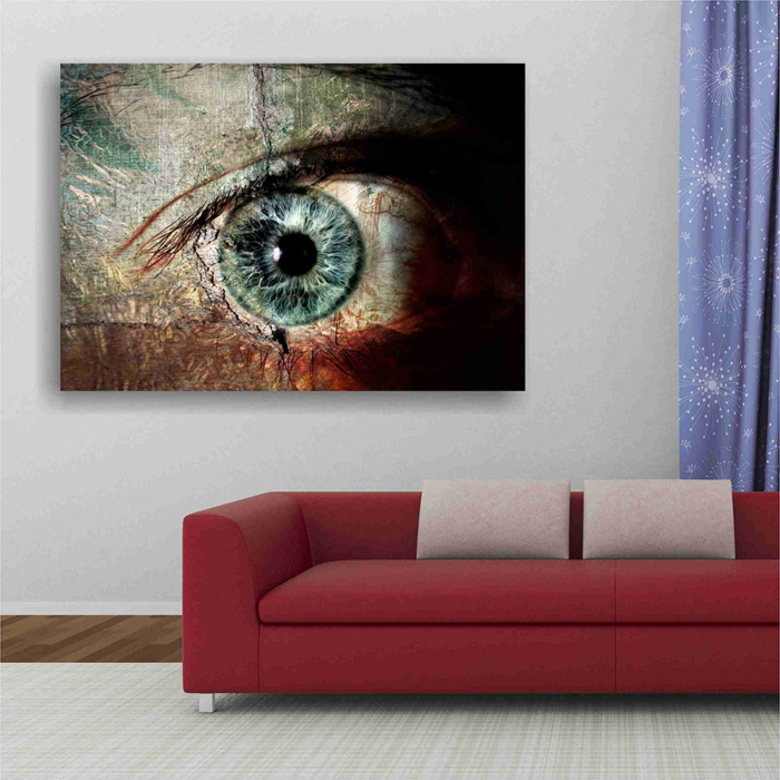 Tablou canvas people, The eye [5]