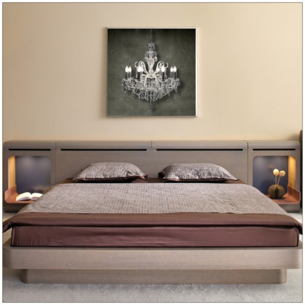 Tablou canvas retro, Chandelier [3]