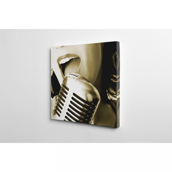 Tablou canvas retro, Karaoke [2]