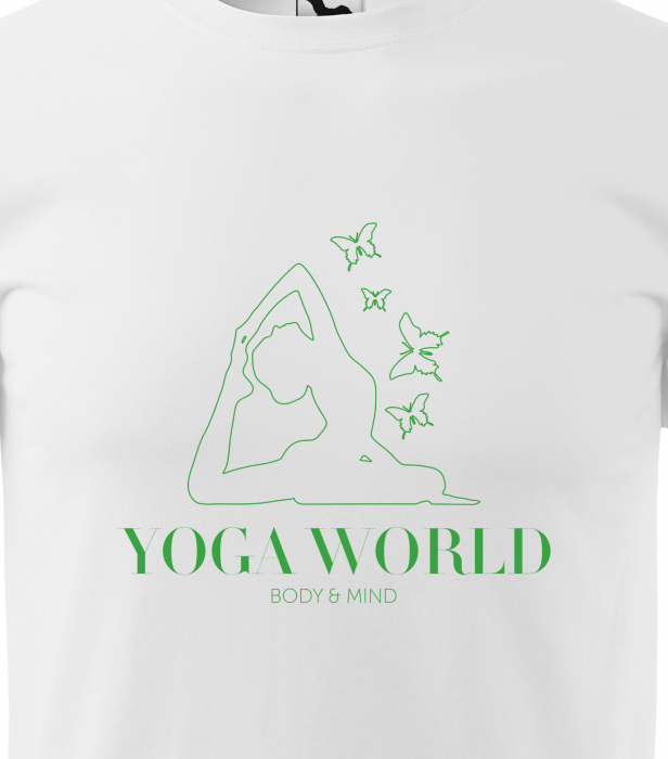 Tricou dama, idee de cadou, pentru pasionatii de yoga, Body and Mind [2]