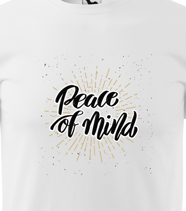Tricou dama, idee de cadou, pentru pasionatii de yoga, Peace of Mind [2]