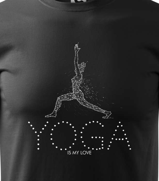 Tricou dama, idee de cadou, pentru pasionatii de yoga, Yoga is my Love [2]