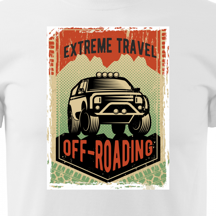 Tricou, idee de cadou, pentru cei pasionati de offroad, Extreme Travel. Off-Roading [2]