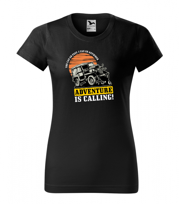 Tricou, idee de cadou, pentru cei pasionati de offroad, Go Anywhere. Adventure is Calling [1]