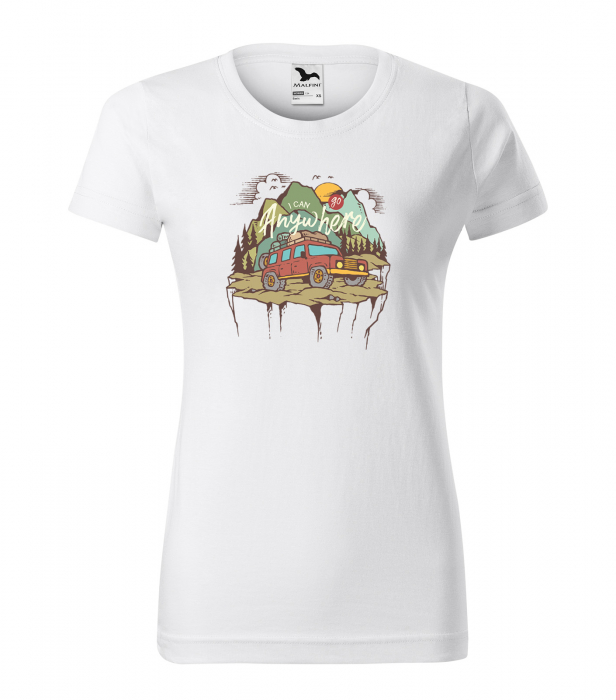Tricou, idee de cadou, pentru cei pasionati de offroad, I Can Go Anywhere [1]