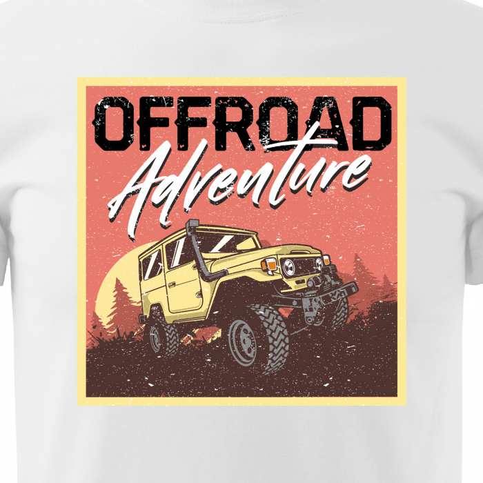 Tricou, idee de cadou, pentru cei pasionati de offroad, Off-Road Adventure Truck [2]