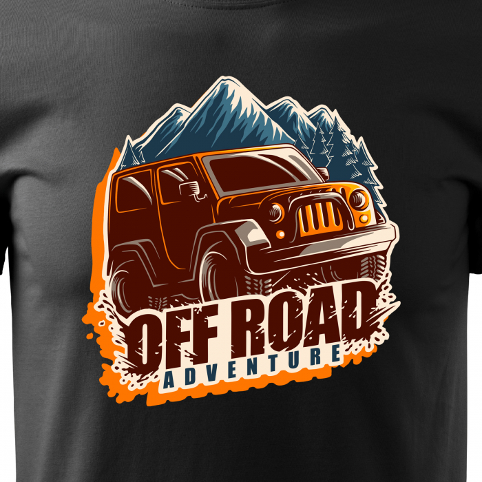 Tricou, idee de cadou, pentru cei pasionati de offroad, Offroad Adventure [2]
