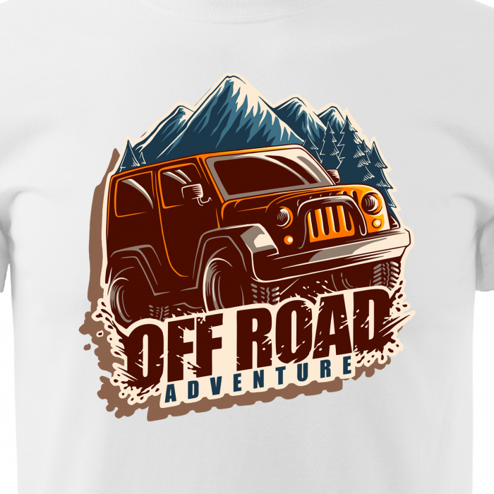 Tricou, idee de cadou, pentru cei pasionati de offroad, Offroad Adventure [2]