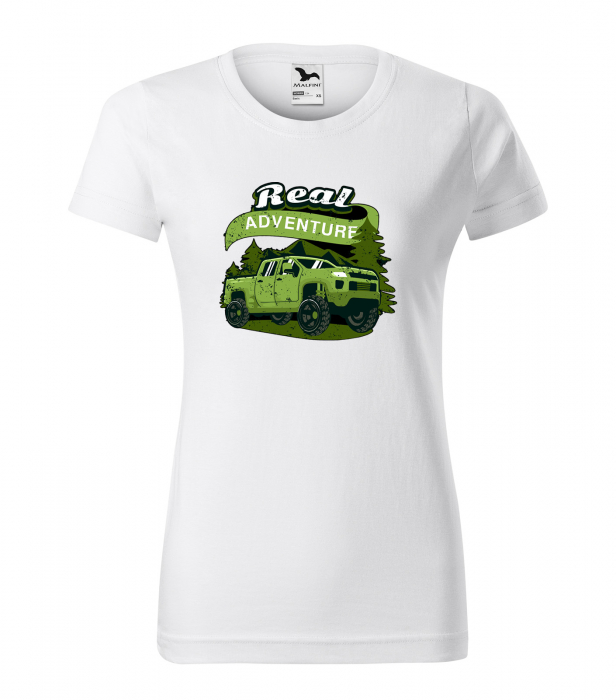 Tricou, idee de cadou, pentru cei pasionati de offroad, Real Adventure [1]