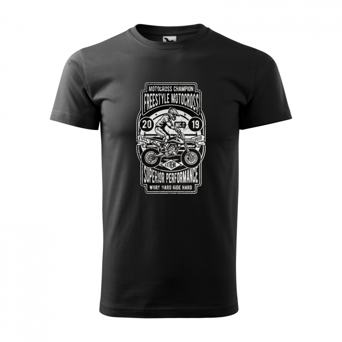 Tricou, idee de cadou, pentru motociclisti de enduro motocross, Freestyle Motocross Performance [2]