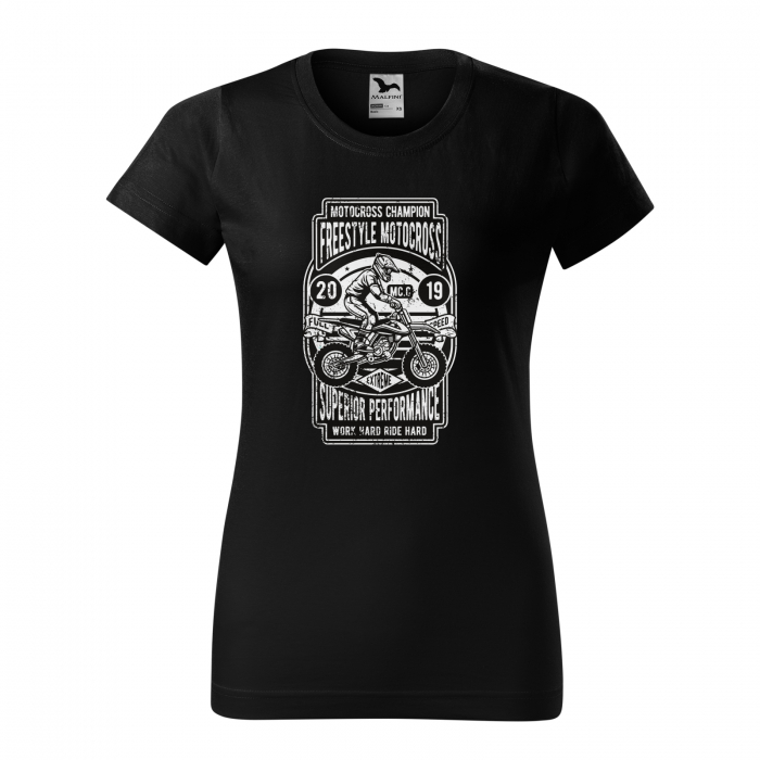 Tricou, idee de cadou, pentru motociclisti de enduro motocross, Freestyle Motocross Performance [4]