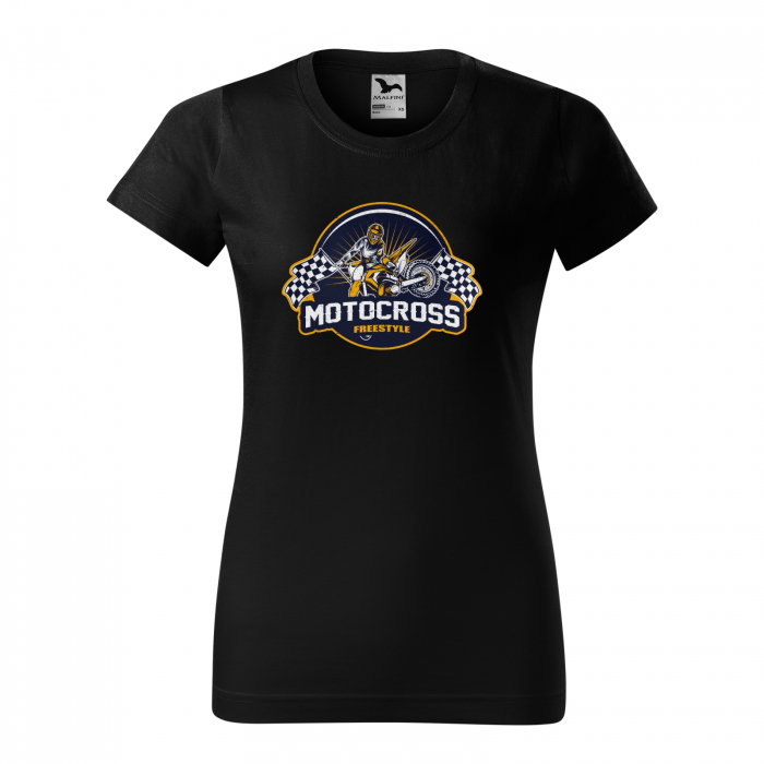 Tricou, idee de cadou, pentru motociclisti de enduro motocross, Motocross Freestyle Rider [4]