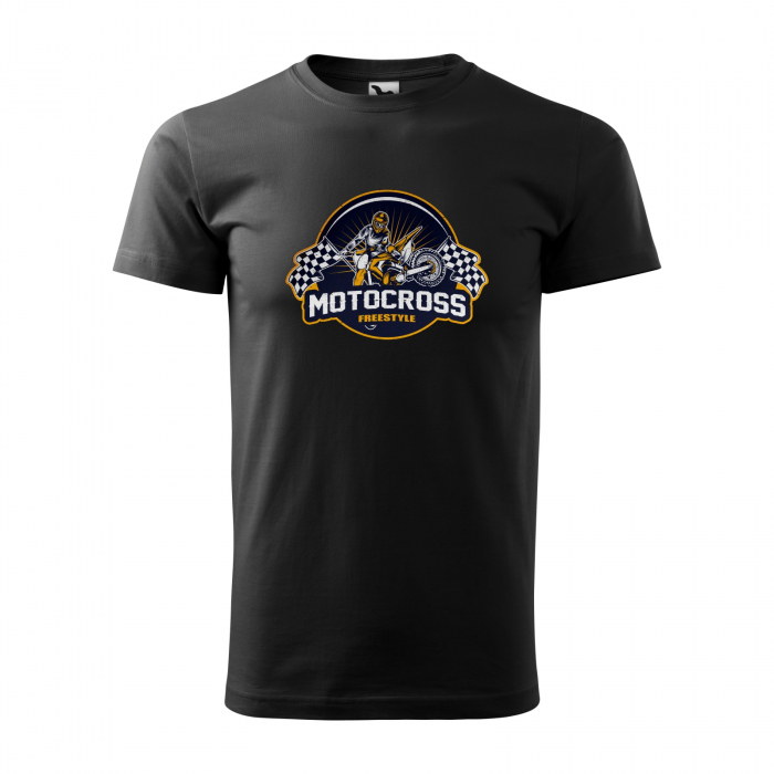 Tricou, idee de cadou, pentru motociclisti de enduro motocross, Motocross Freestyle Rider [2]