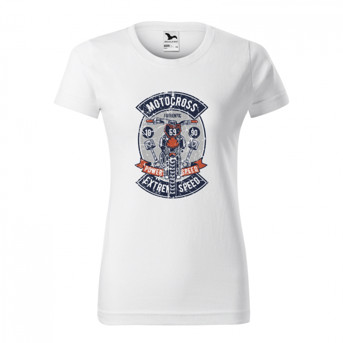 Tricou, idee de cadou, pentru motociclisti de enduro motocross, Vintage Enduro Motocross Extrem Speed [3]