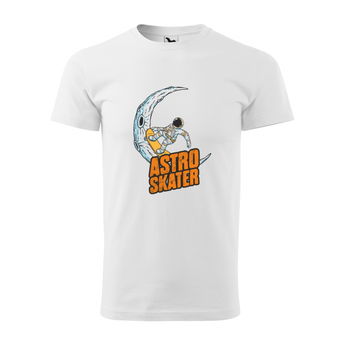 Tricou, idee de cadou, pentru pasionatii de skateboard, Astro Moon Skater [1]