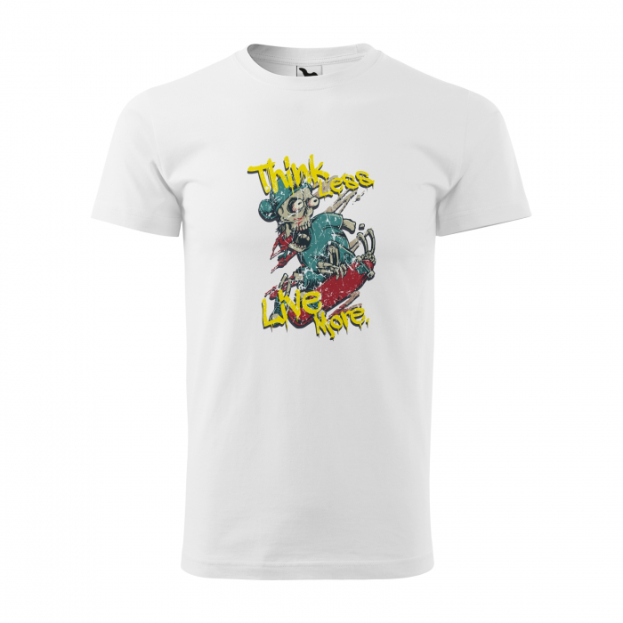 Tricou, idee de cadou, pentru pasionatii de skateboard, Breaking Bones [1]