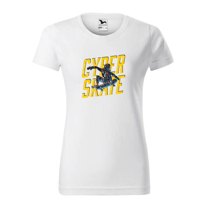 Tricou, idee de cadou, pentru pasionatii de skateboard, Cyberskate [1]