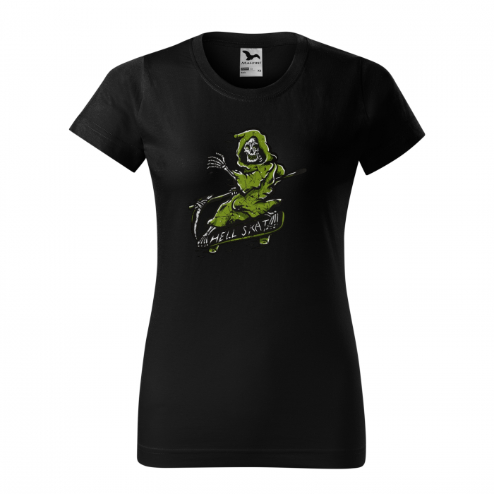 Tricou, idee de cadou, pentru pasionatii de skateboard, Death Hell Skate [1]