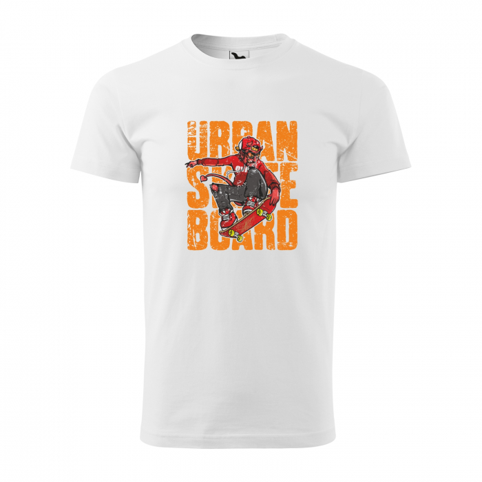 Tricou, idee de cadou, pentru pasionatii de skateboard, Evil Urban Skater [1]