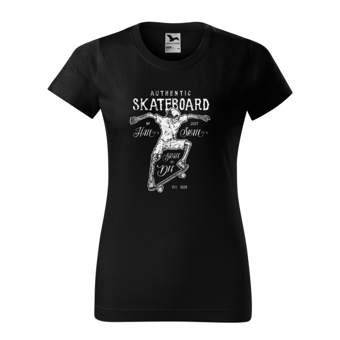 Tricou, idee de cadou, pentru pasionatii de skateboard, Hate and Skate [1]