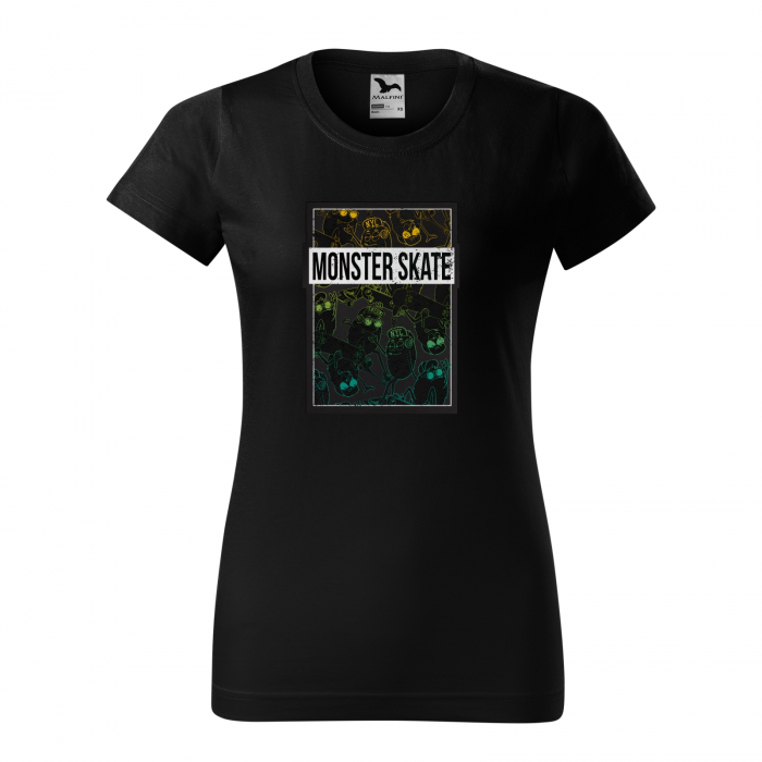 Tricou, idee de cadou, pentru pasionatii de skateboard, Monster Skaters [1]