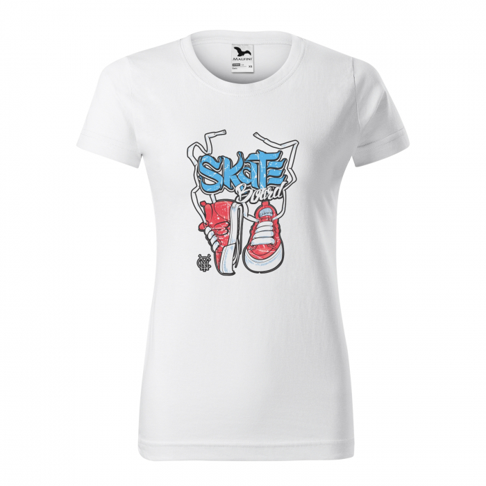 Tricou, idee de cadou, pentru pasionatii de skateboard, Skateboard and Sneakers [1]