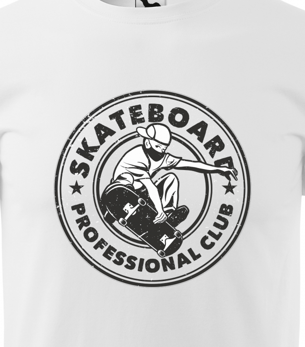 Tricou, idee de cadou, pentru pasionatii de skateboard, SkateBoard Proffesional Club [2]