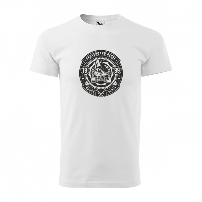 Tricou, idee de cadou, pentru pasionatii de skateboard, Skateboard Rebel [1]
