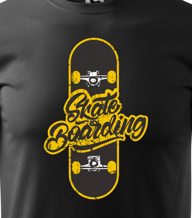 Tricou, idee de cadou, pentru pasionatii de skateboard, Skateboarding [2]