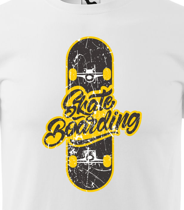 Tricou, idee de cadou, pentru pasionatii de skateboard, Skateboarding [2]