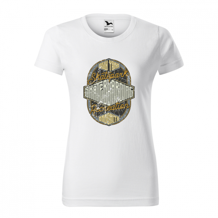 Tricou, idee de cadou, pentru pasionatii de skateboard, SkatePark New York [1]