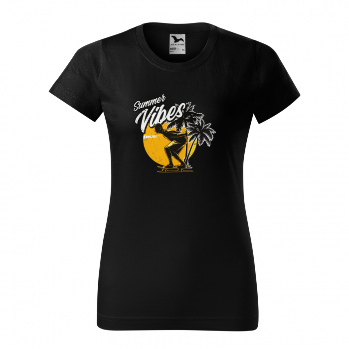 Tricou, idee de cadou, pentru pasionatii de skateboard, Summer Vibes [1]