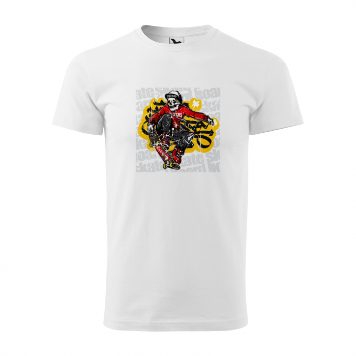 Tricou, idee de cadou, pentru pasionatii de skateboard, Undead Skaters [1]