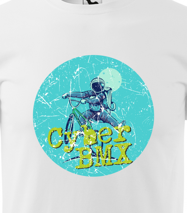 Tricou pentru biciclisti BMX, idee de cadou, BMX CyberBmx [2]