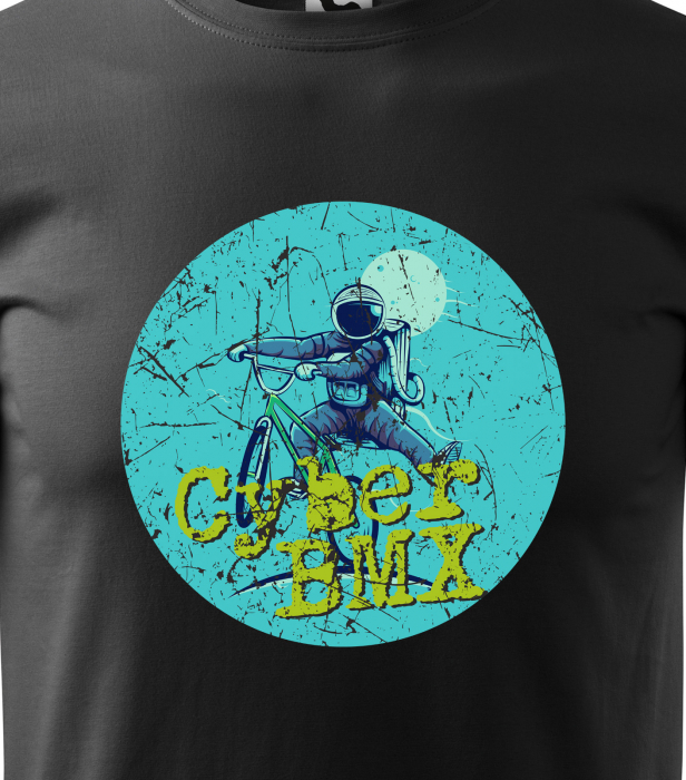 Tricou pentru biciclisti BMX, idee de cadou, BMX CyberBmx [2]