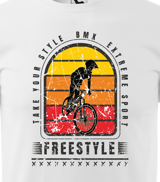 Tricou pentru biciclisti BMX, idee de cadou, BMX Extreme Sport [2]