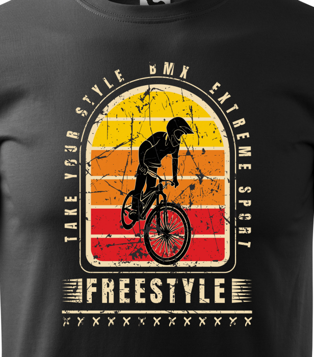 Tricou pentru biciclisti BMX, idee de cadou, BMX Extreme Sport [2]